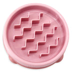 Outward Hound Fun Feeder Slo Bowl, small pink