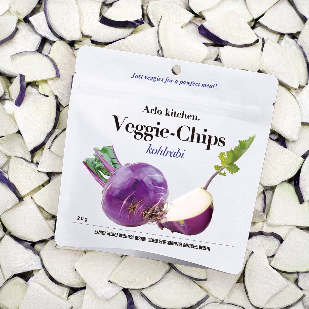 Arlo Kitchen Veggie Chips Kohlrabi pack