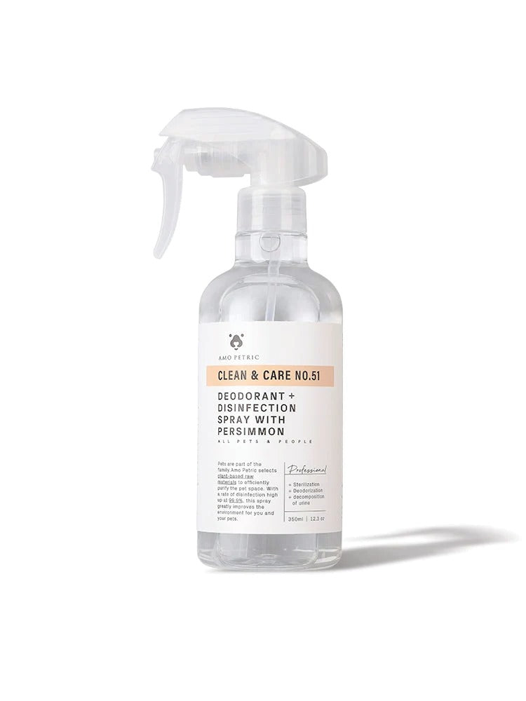 AmoPetric odour eliminator spray with persimmon, 350 ml bottle