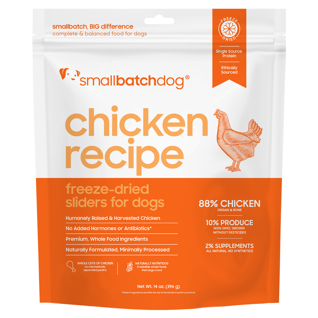 Small Batch Freeze-Dried Chicken Sliders