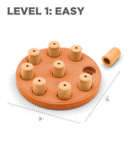 Dog Smart (Level 1) puzzle with its size