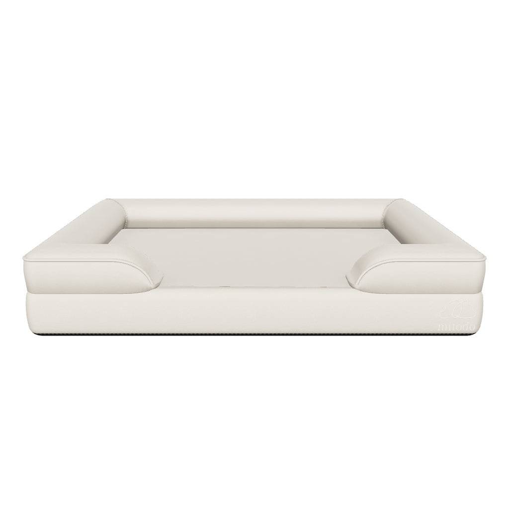 3D model of the Kumo bed in Cream, Medium