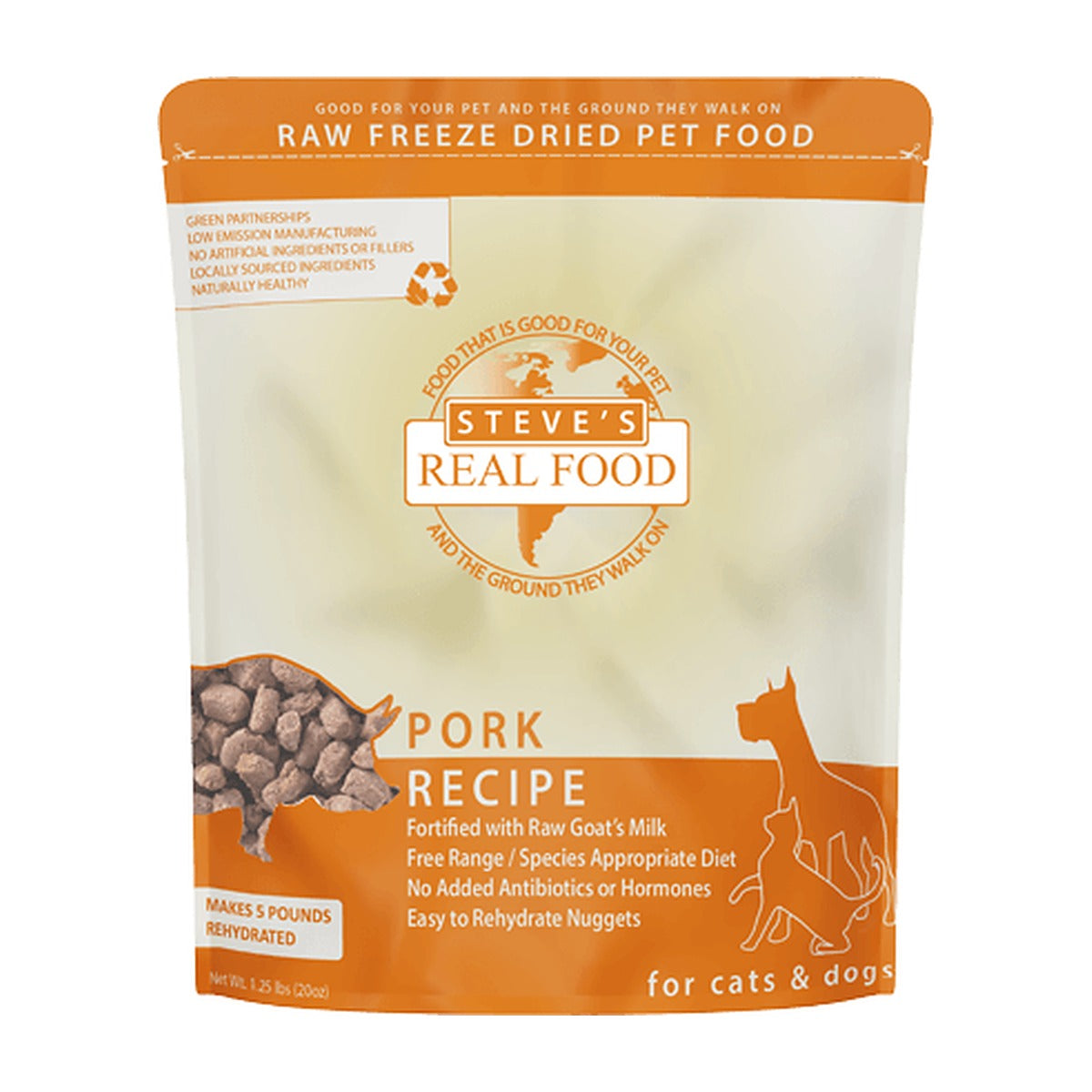 Steve's Real Food Freeze-Dried Pork Recipe