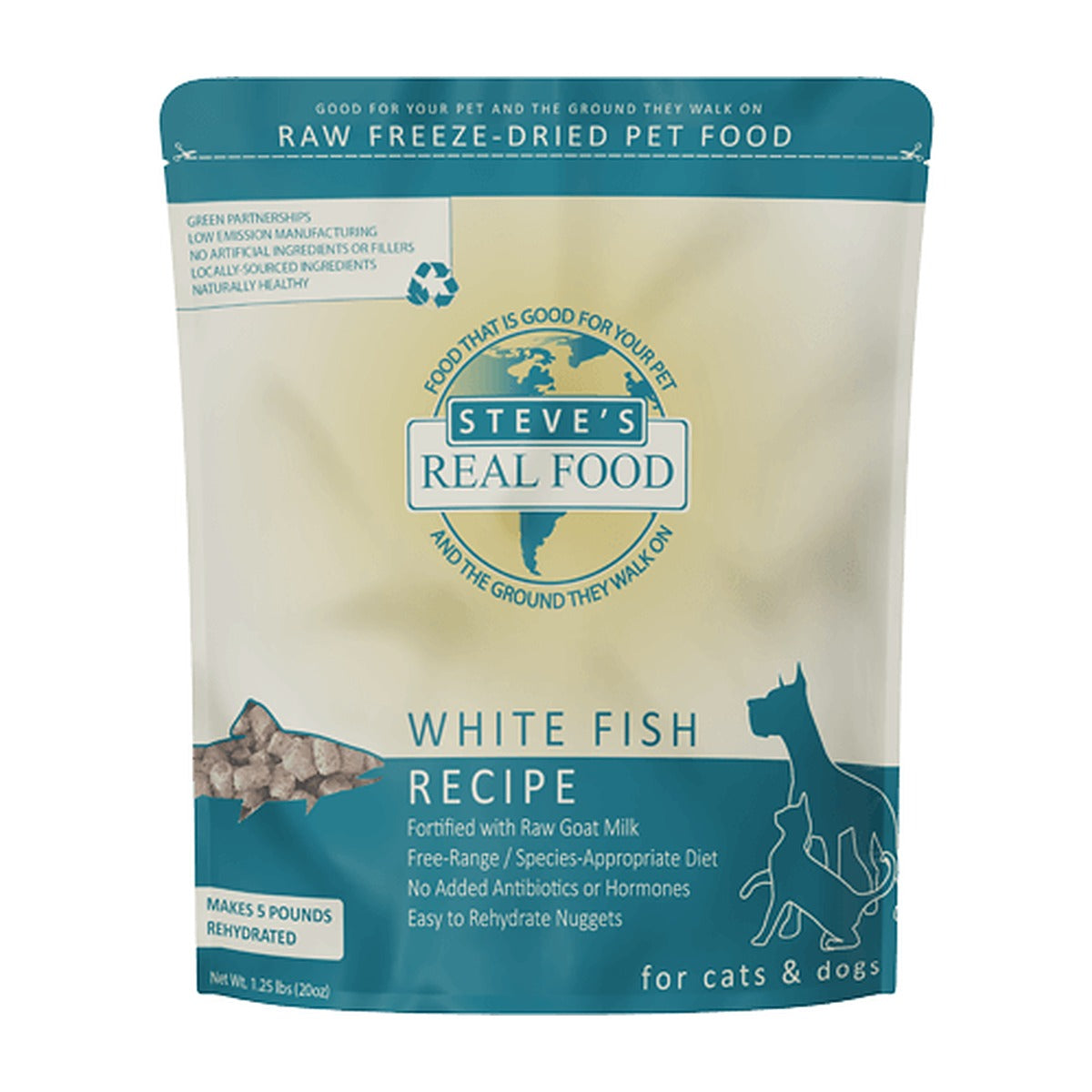 Steve's Real Food Freeze-Dried White Fish Recipe