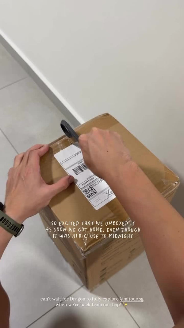 Unboxing a Mitodo delivery for Dragon